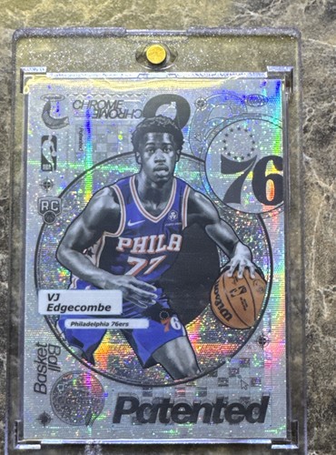 VJ Edgecombe #PD-18 2025 Topps Chrome Patented card
