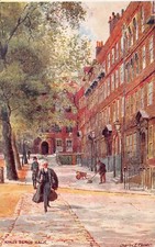 Kings Bench Road London Artist Signed Charles F Flower Postcard (2)