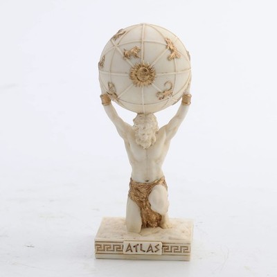 Veronese Design Atlas Greek Titan Bearer of The Sky Resin Figurine