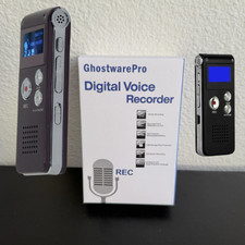 Paranormal Ghost Hunting Equipment Digital EVP Voice Activated Recorder 8GB