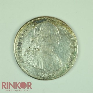 1799 Messico 8 reales Carolus IIII