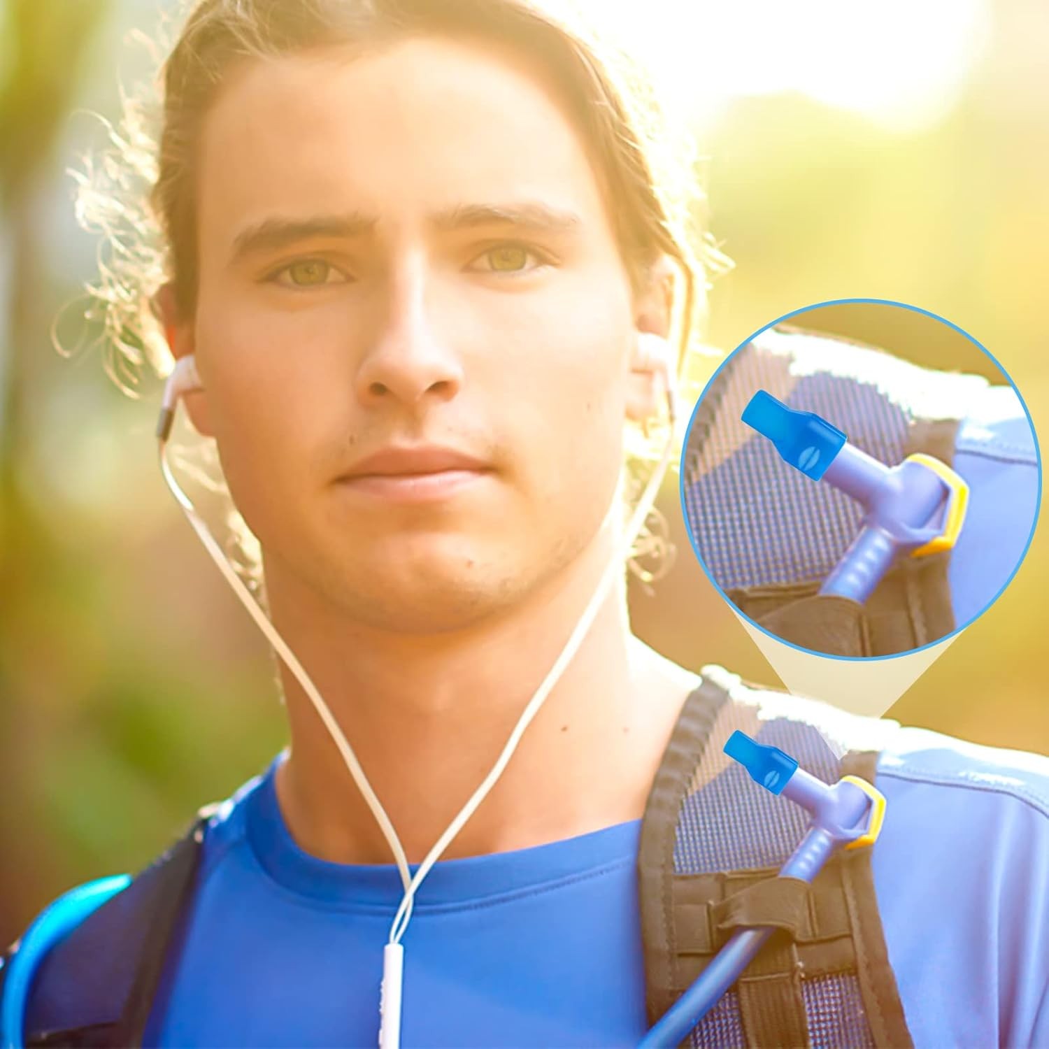 Grevosea 2 Pieces Bite Valve Replacement Mouthpieces Silicone Valve... 