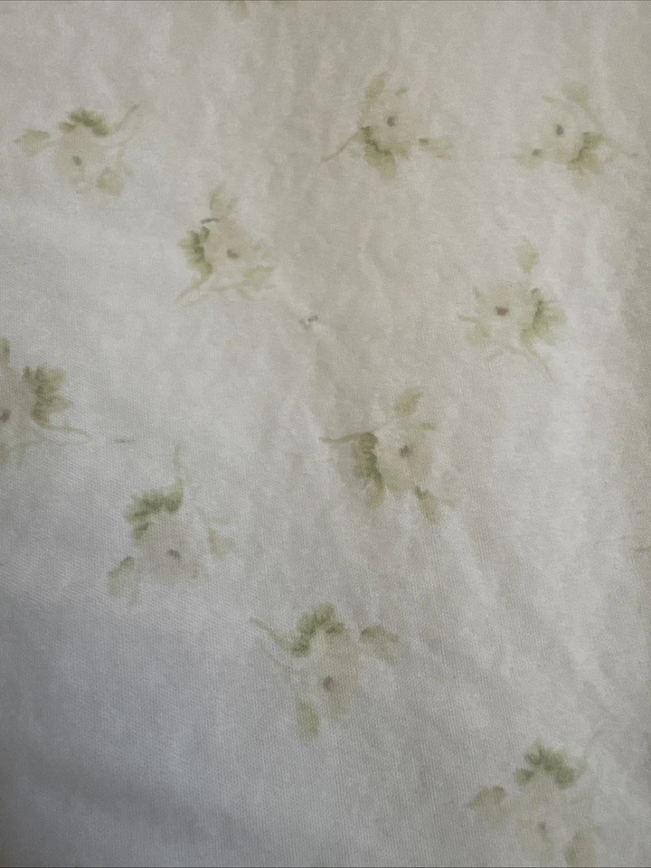 Ashwell Simply Shabby Chic Mon Amie Pink Rose 100% Cotton TWIN Flat Sheet - Image 4 of 4