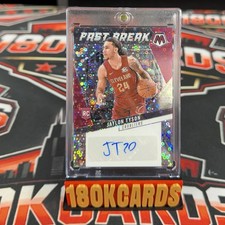 Jaylon Tyson (RC/AU) 2024-25 Panini Mosaic #AFB-TYS ~ Fast Break ~ Disco Prizm