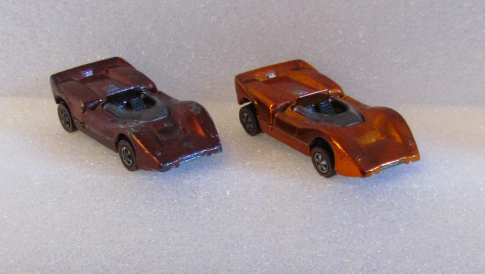 Hot Wheels Redline Mclaren M6a lote de 2 naranja, marrón Foto 3 de 4