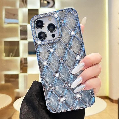 Glitter Bling Case For iPhone 17 Pro Max Air 16 15 14 13 12 11 Diamond TPU Cover