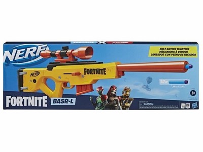 フォートナイト　ナーフBASR-L ナーフAR-L FORTNITE イエロー NERF X Fortnite BASR-L Yellow Bolt Action Dart Gun Sniper Rifle