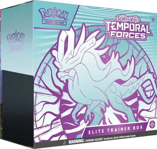Pokemon Scarlet & Violet Temporal Forces Elite Trainer Box ETB Walking Wake