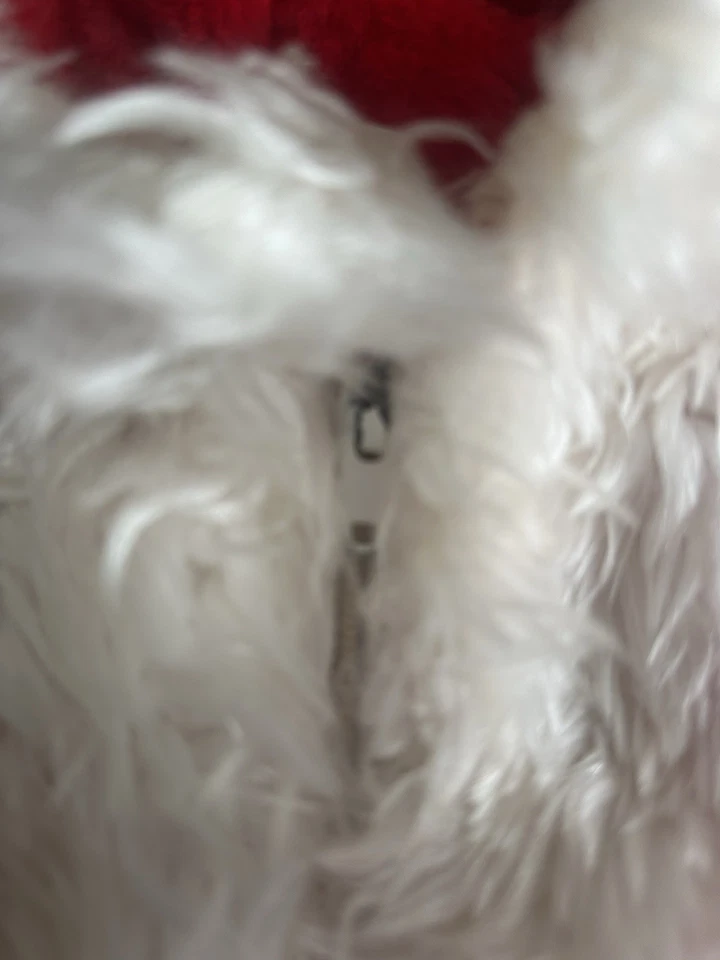 Beautiful Santa’sBest Santa Claus Suit -Christmas Size L 48 Holidays Fuzzy - Image 3 of 4