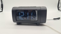 VOCOO YGH3200 Projection Alarm Clock-180° Projector, FM Radio, USB Port,Blue LED