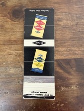 H1216 The Dow Chemical Company Midland Michigan Vintage Matchbook Cover