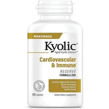 Kyolic Cardiovascular & Immune Reserve Formula 200 1,200 mg 120 Caps