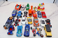 Hot Wheels Matchbox Mixed Lot of 25 Die-Cast  Plastic Cars Trucks Some Vintage