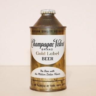 Champagne Velvet Beer Cone Top