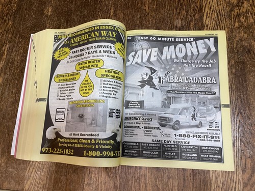 2004 2005 Essex County New Jersey Yellow Pages Phone Book Nutley Montclair - Imagen 3 de 4