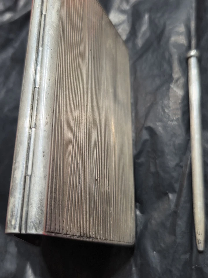 Very Rare Sterling Silver Notepad Cartier-1909-Only 1 On Internet From This Year - Image 4 of 4