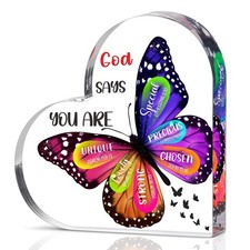 Christian Gifts for Women Stocking Stuffers 6.8 x 6 inches, white 