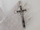 WWII WW2 German Army Wehrmacht Officer Pectoral Cross Skull Pendant Relic! B35