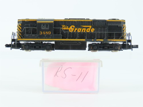 Escala N Atlas/KATO D&RGW Rio Grande ALCO RS-11 diésel #3489 - personalizado | Zustand: Used