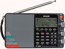 Tecsun PL880 PLL Dual Conversion AM FM Shortwave Single Side Band Radio Receiver