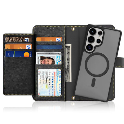 Samsung Galaxy S26 Ultra 本体とケース2個 For Samsung Galaxy S26 /Ultra 2in1 Leather Cover Magnetic