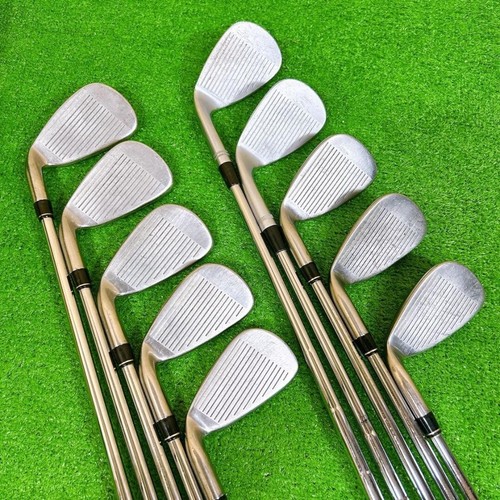 Taylormade Club Set 1W 3W 3H 3-9i Pw 52 58 PT 14pc RH Graphite & Steel Stiff Men - Picture 6 of 7