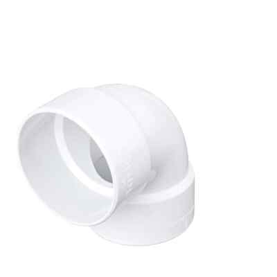 NDS 3-inch Thin-Wall Schedule 30 PVC Sewer & Drain 90 Degree Elbow - Hub x Hub