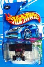 Hot Wheels 2004 First Editions #67 Fatbax Duplified Black w/ 5SPs Purple Windows