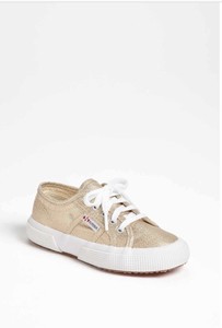 superga gold glitter