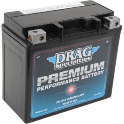 DRAG SPECIALTIES PREMIUM BATTERY HARLEY SOFTAIL FXST NIGHT TRAIN DEUCE ROCKER
