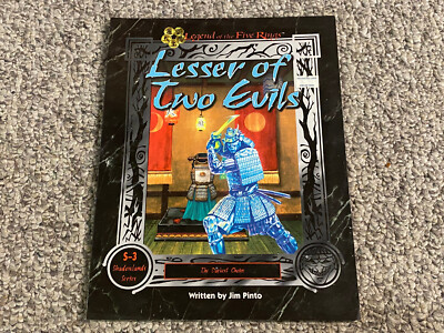 Lesser of Two Evils (S-3 Shadowlands Series / Legend of the Five Rings 1st Ed)