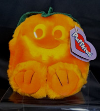 PUFFKINS Jack O' Lantern 1999 Plush Swing Tag Stuffed Animal EUC 4.5"x4"x5"