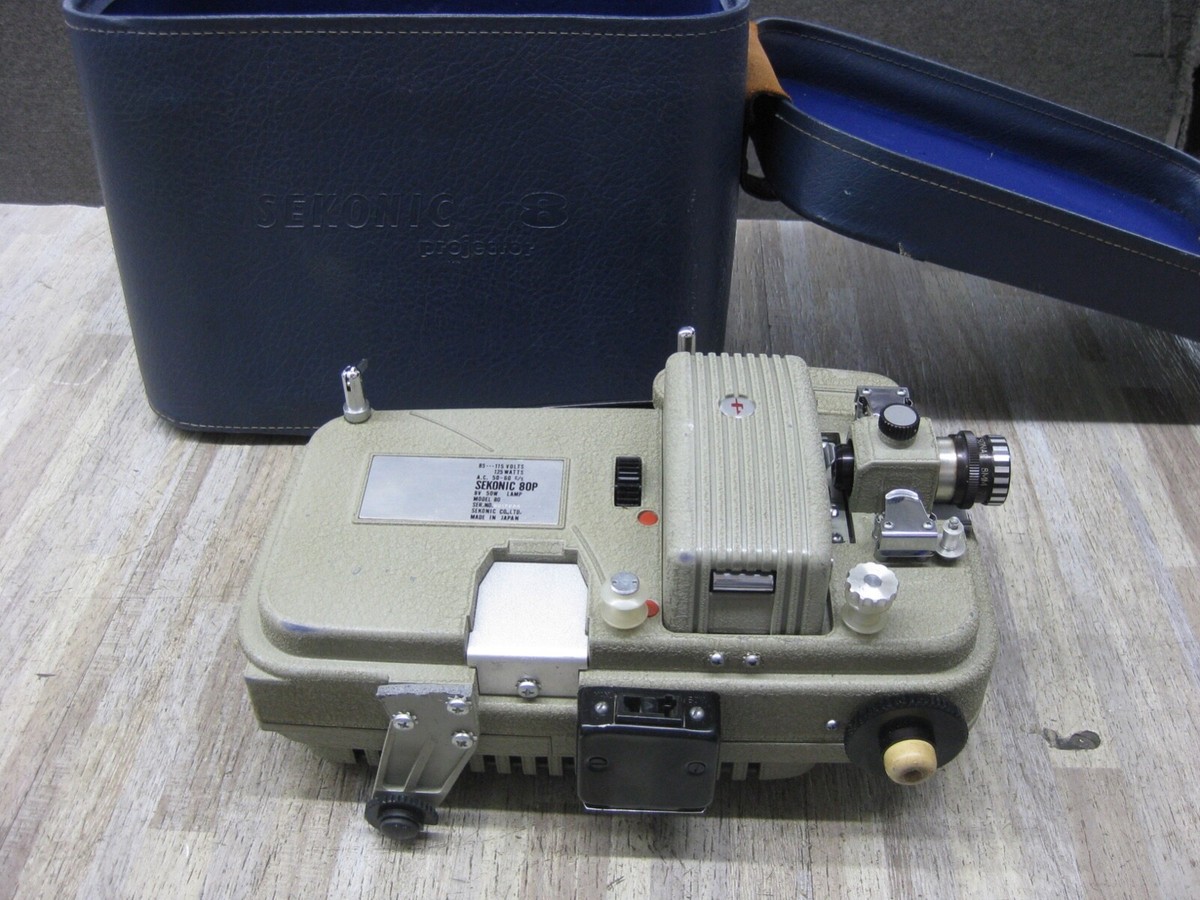 SEKONIC 8㍉低電圧映写機80P SEKONIC 8㍉低電圧映写機80P （Vintage SEKONIC Model 80P / 8MM
