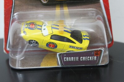 CHARLIE CHECKER M5258 Pace Car Racing Disney Pixar Cars World Die