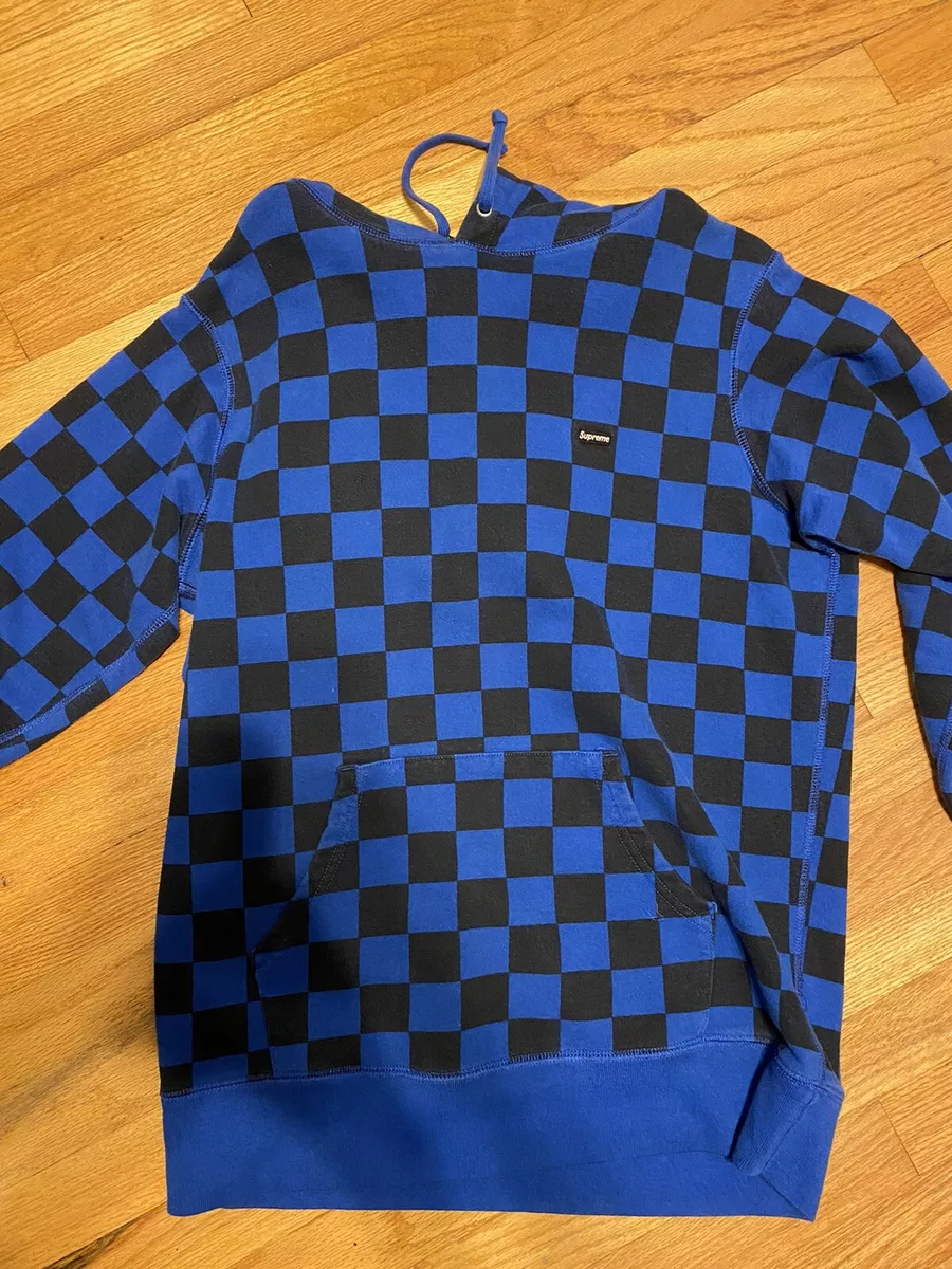 Supreme Checkered Hoodie SS13 M