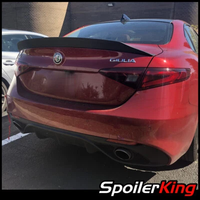 Rear Duckbill Trunk Spoiler Fits Alfa Romeo Giulia 2017-present SpoilerKing 467M - Image 1 of 4