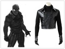 New Spider-Man Noir Cosplay Costume Clothes coat
