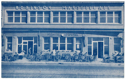 CPSM PF 13 - MARSEILLE - Le ROBINSON MARSEILLAIS - Kleine Animation