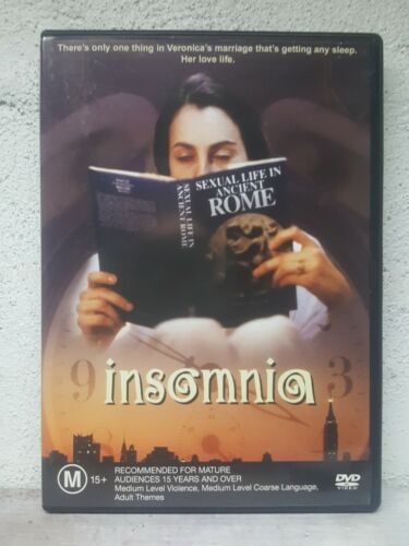 Insomnia DVD 1996 Comedy - REGION 4 AUST - JODIE MARKELL, DAN REICHERT  - Afbeelding 1 van 2