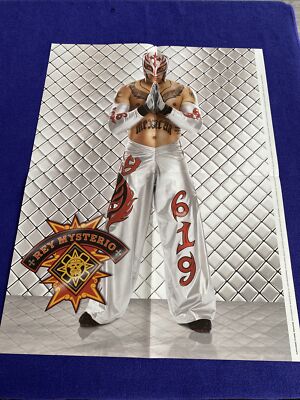 WWE Reversible Rey Mysterio + Sin Cara Wall Poster - 21  x 16 