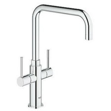 GROHE Ambi Cosmopolitan Two Handle Sink Mixer Tap - Chrome (30337000)