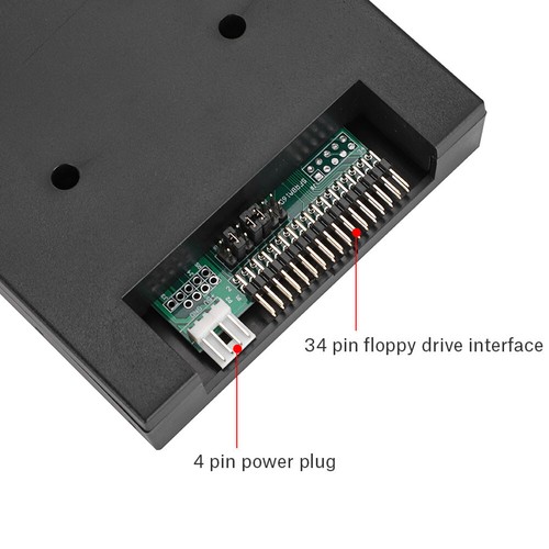 SFR1M44-U100K-R 3.5 1.44MB USB SSD Floppy Drive Emulator For E86 E96 ZTS - Afbeelding 3 van 6