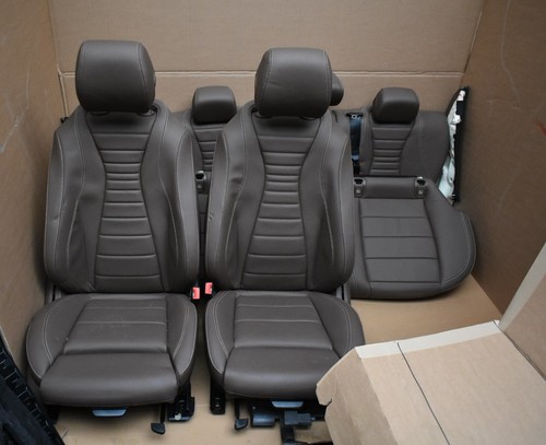Mercedes w213 E Klasse Leder Sitz Innenausstattung braun Sitzgarnitur