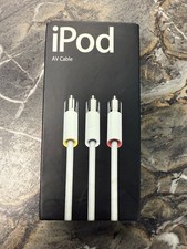 Genuine Apple iPod AV RCA Photo Cable M9765G/A Original OEM - Mint Condition