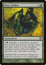 Magic the Gathering OOZE GARDEN Shards of Alara #143/249 Green Rare 2008 VF/NM