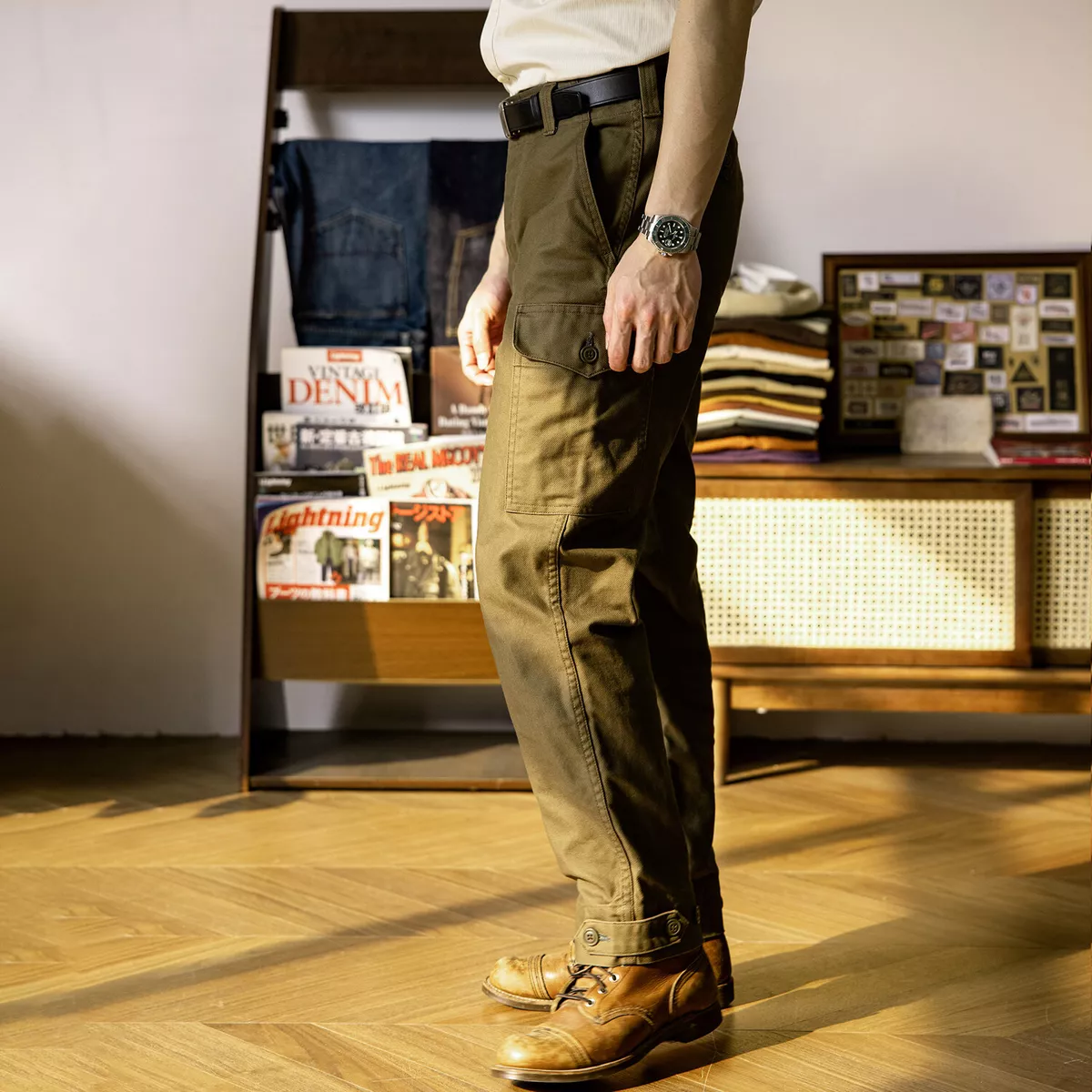 Army hotsell vintage trousers
