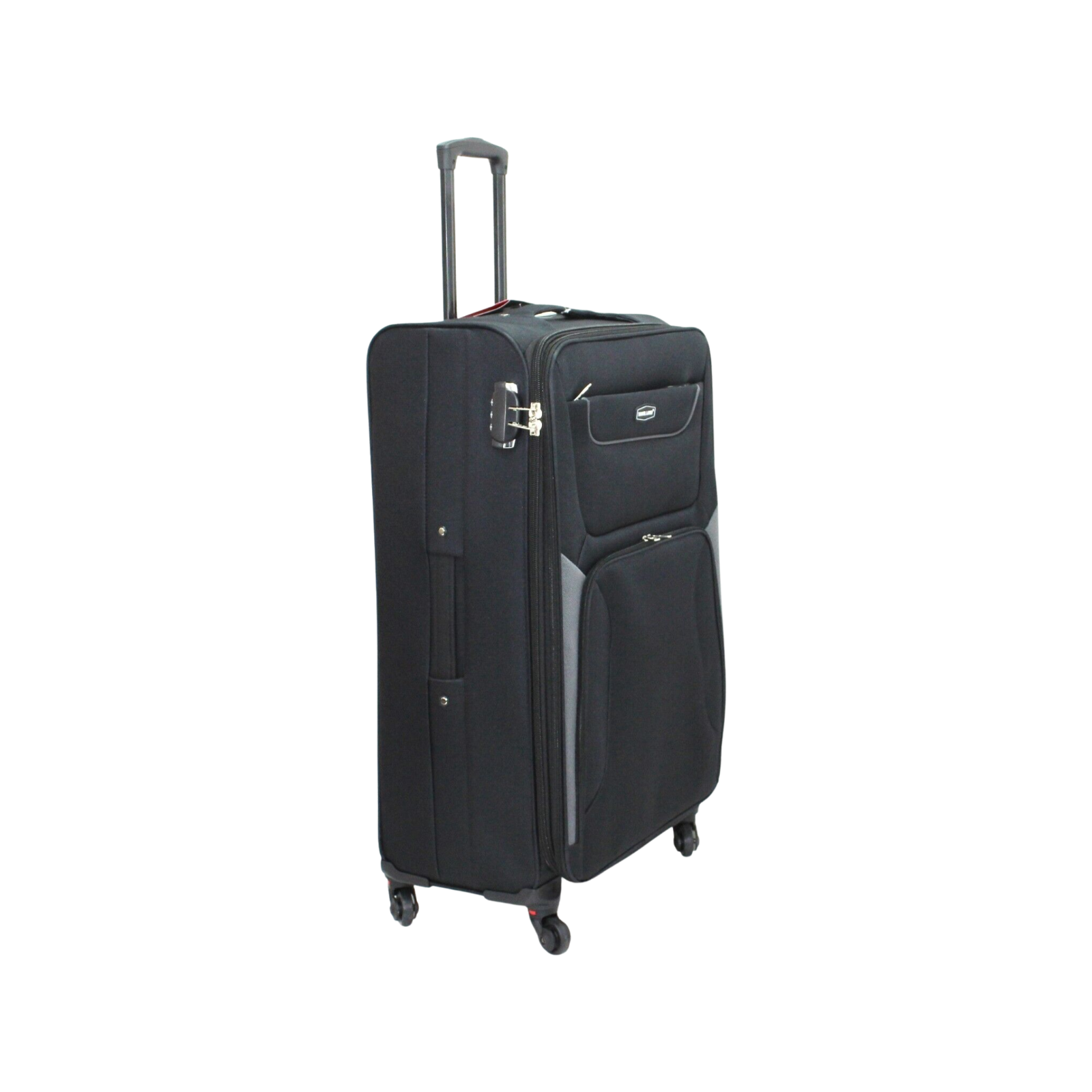 Large 4 Wheel Suitcase Expandable Lightweight Hand Luggage Travel Cabin Trolley eBay