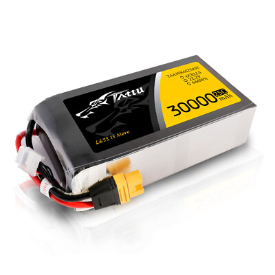 #ad #ad Tattu 22.2V 25C 30000mAh 6S Lipo Battery AS150U F Plug For DJI RC Drone UAV US $532.99