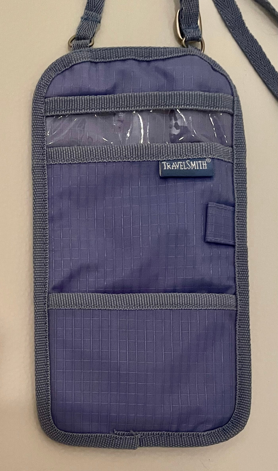 TRAVELSMITH BY MAGELLAN'S PASSPORT WALLET CASE NECK STRAP POUCH ID