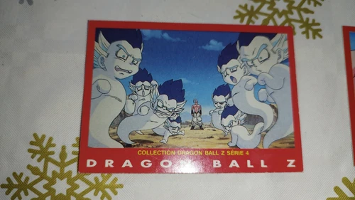 Carte Dragon Ball Z Serie Part 4 n° 35 card DBZ Panini Rouge red rare Rossa